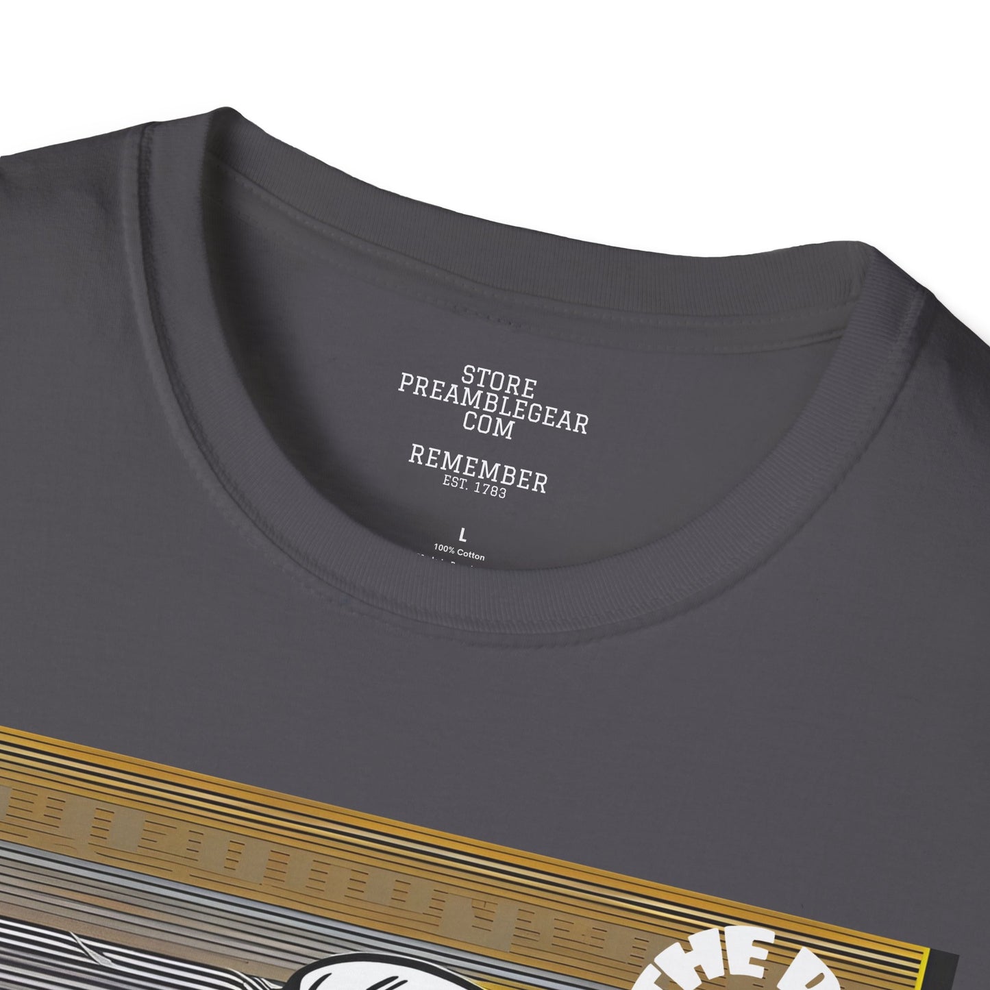 George Washington | FRAMER/FOUNDER/SIGNER #1/PRESIDENT | POP ART | T-shirt  - WE THE PEOPLE - REMEMBER