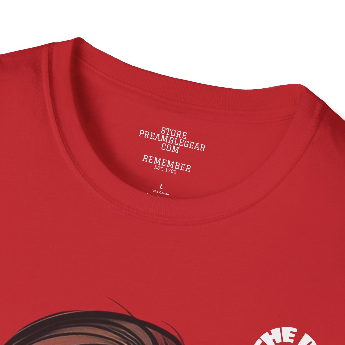 Samual Adams | REBEL | MASSACHUSETTS | T-shirt  - WE THE PEOPLE - REMEMBER