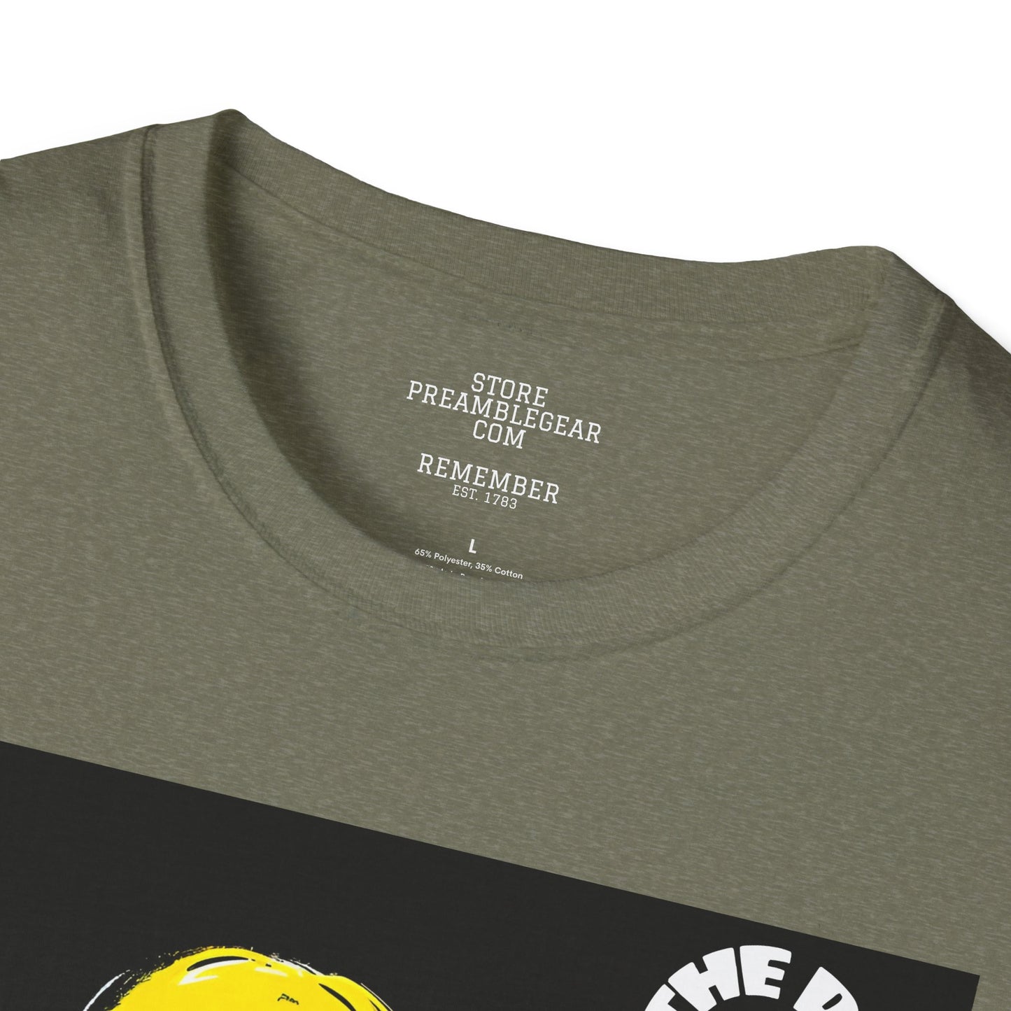 Thomas Jefferson | FRAMER/FOUNDER/PRESIDENT | VIRGINIA | POP ART |T-shirt  - WE THE PEOPLE - REMEMBER