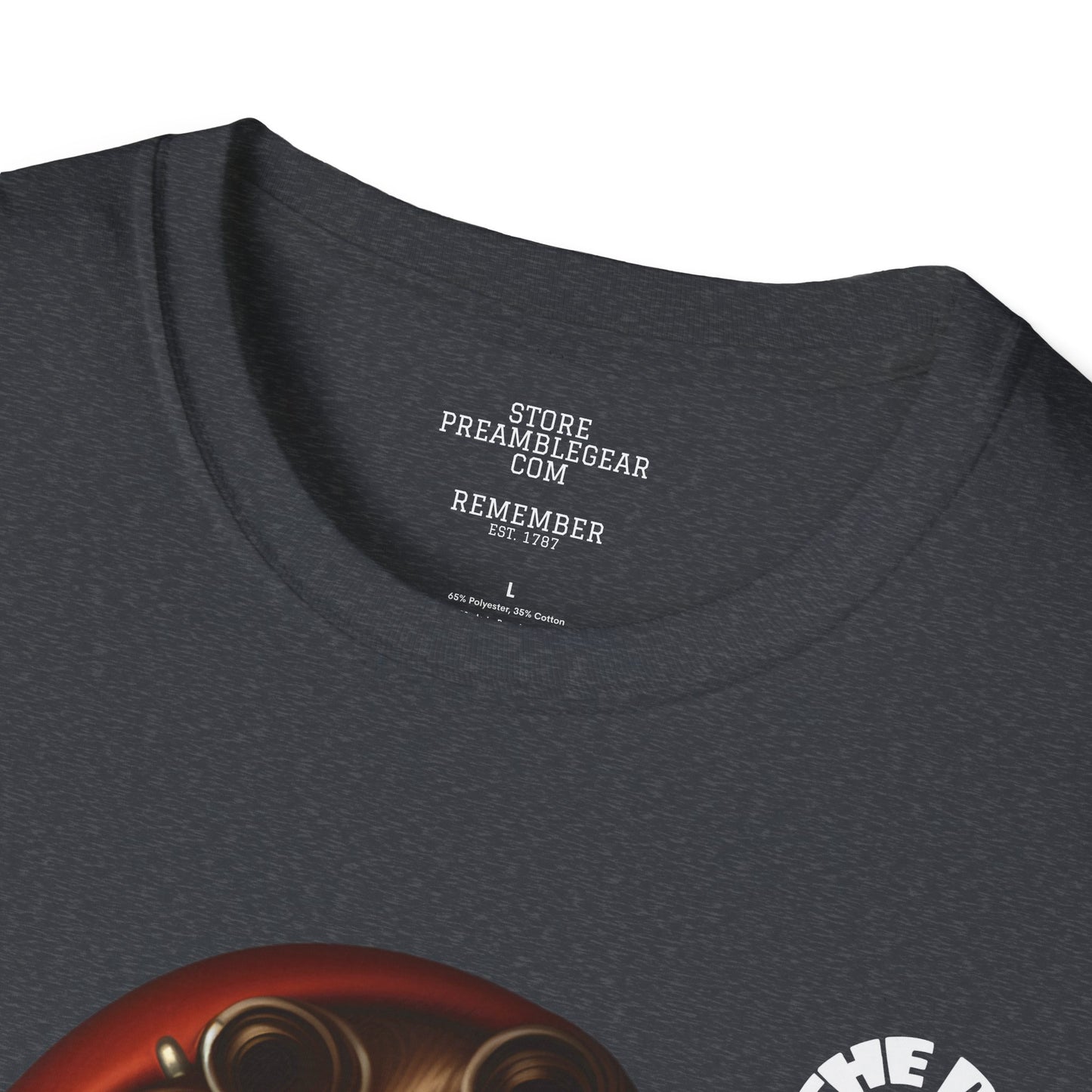 Patrick Henry | REBEL | T-shirt  - WE THE PEOPLE - REMEMBER