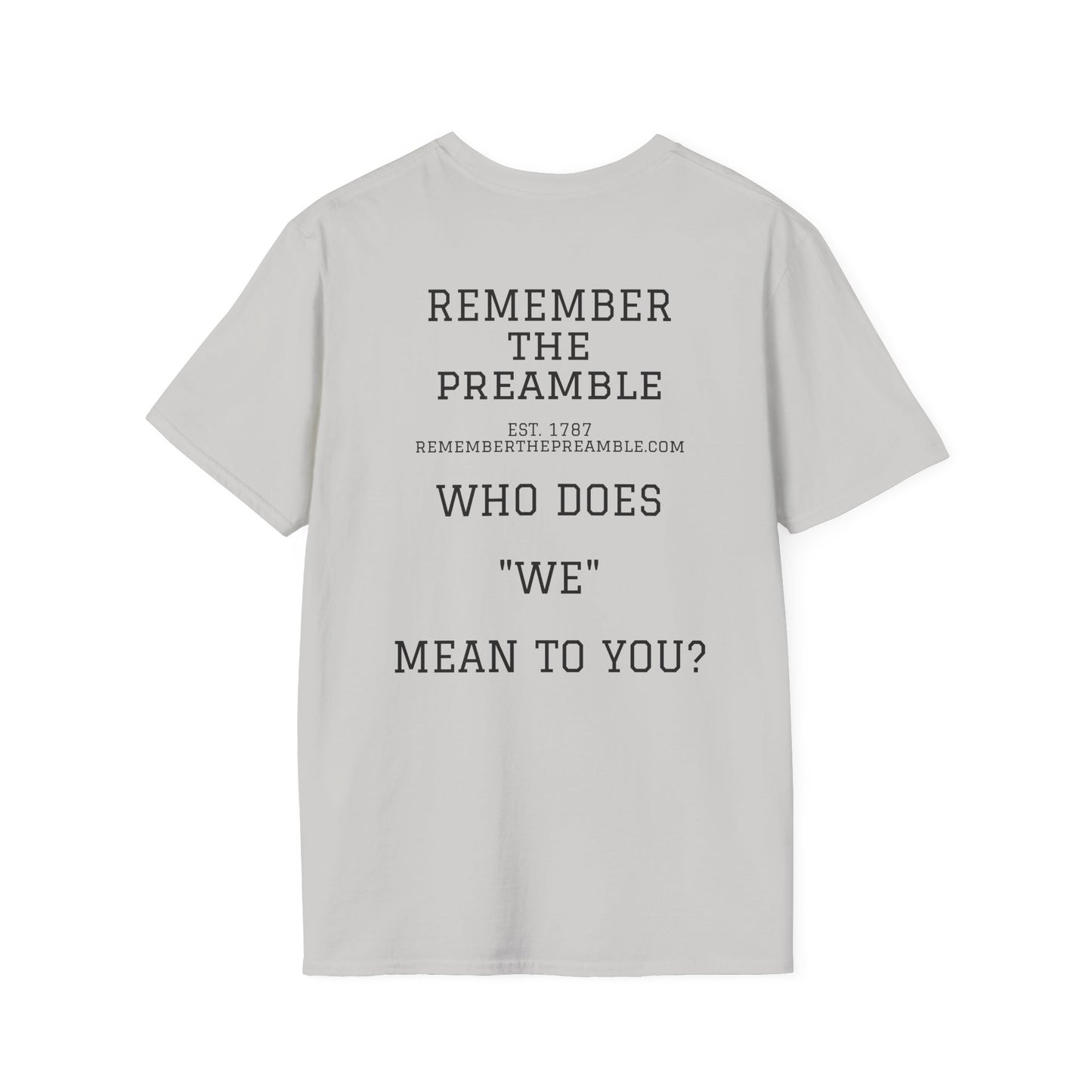 Gouvernour Morris | FRAMER/SIGNER #19 - PENNSYLVANIA | Text-shirt  - WE THE PEOPLE - REMEMBER