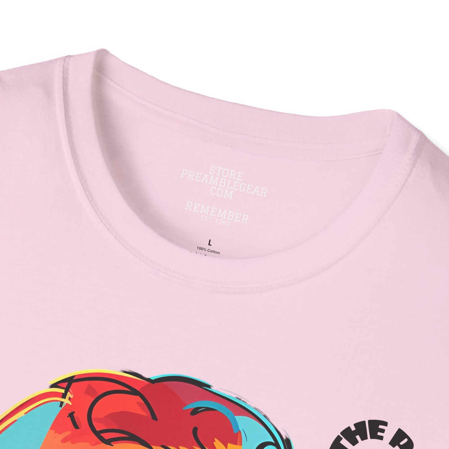 Patrick Henry | REBEL | POP ART | T-shirt  - WE THE PEOPLE - REMEMBER