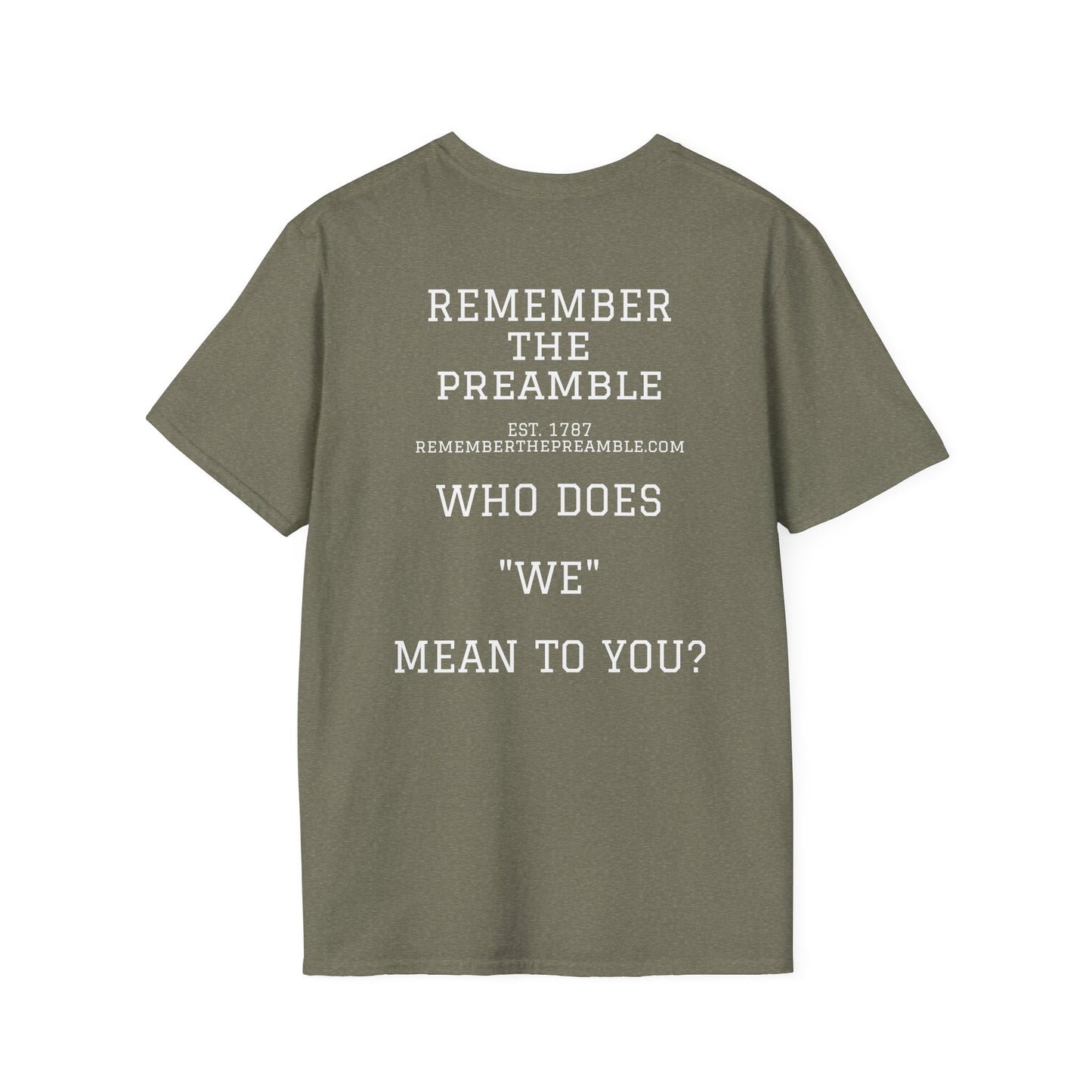 Gouvernour Morris | FRAMER/SIGNER #19 - PENNSYLVANIA | Text-shirt  - WE THE PEOPLE - REMEMBER