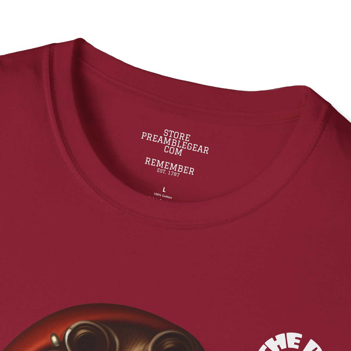 Patrick Henry | REBEL | T-shirt  - WE THE PEOPLE - REMEMBER