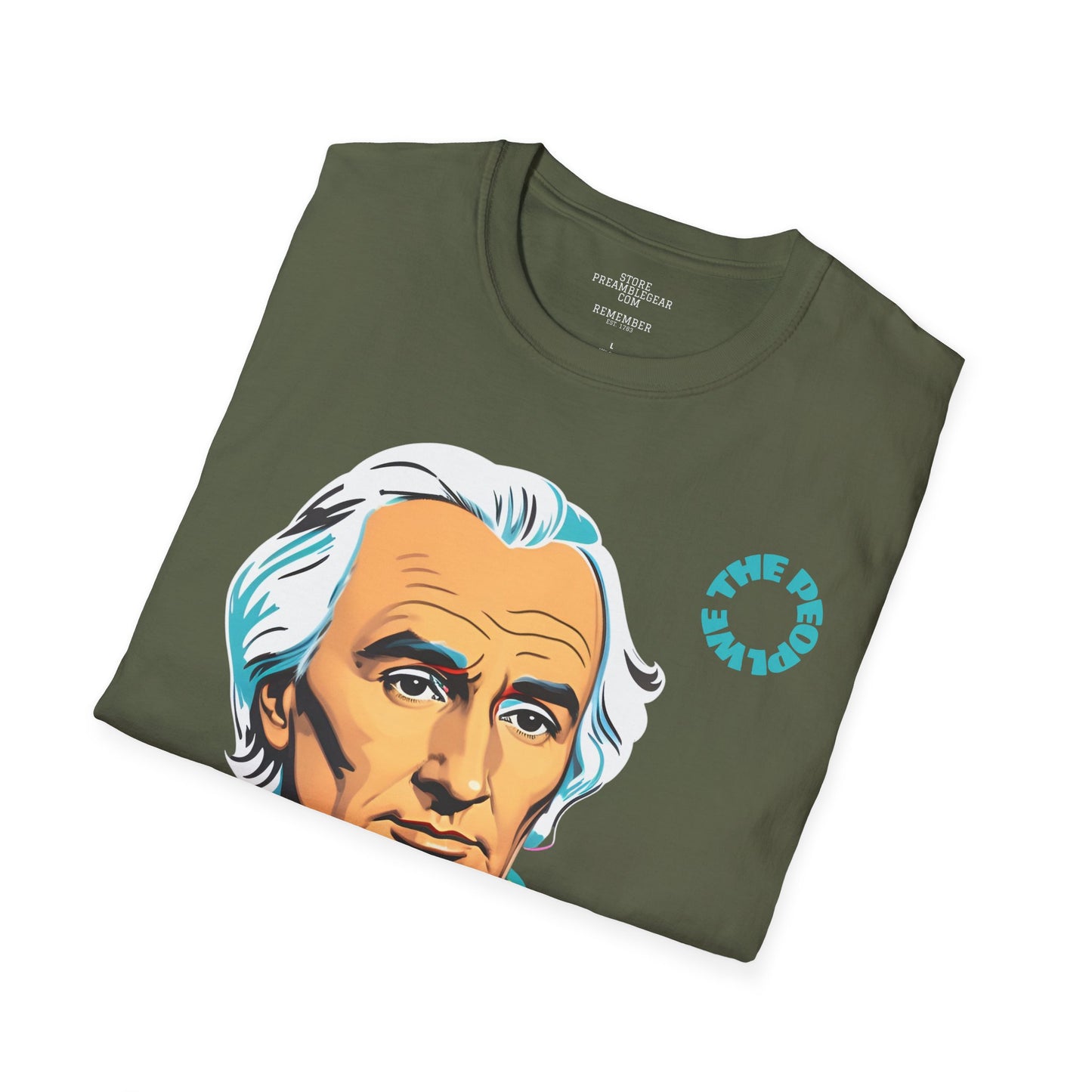 John Read | SIGNER #20 | DELEWARE | POP ART | T-shirt  - WE THE PEOPLE - REMEMBER