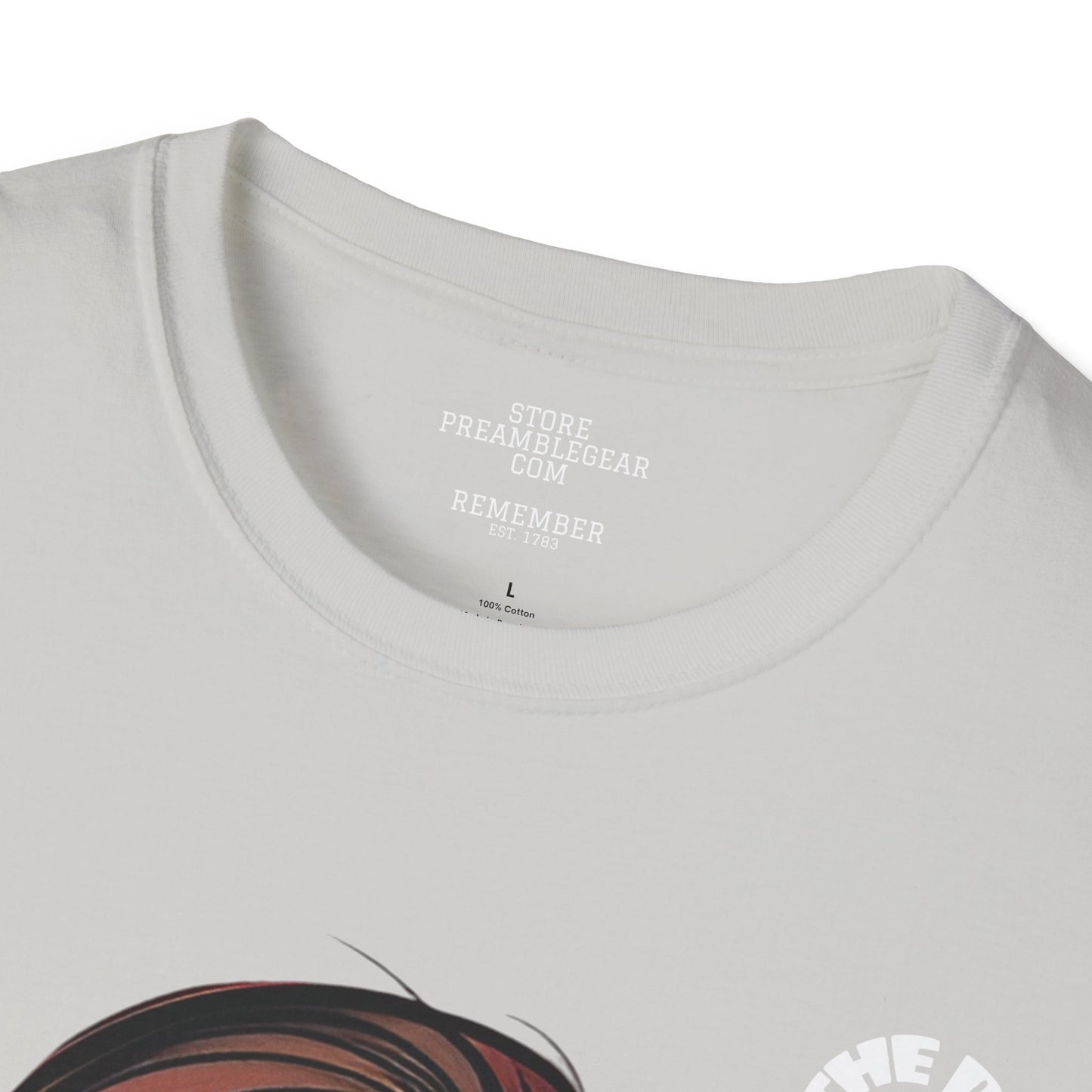 Samual Adams | REBEL | MASSACHUSETTS | T-shirt  - WE THE PEOPLE - REMEMBER