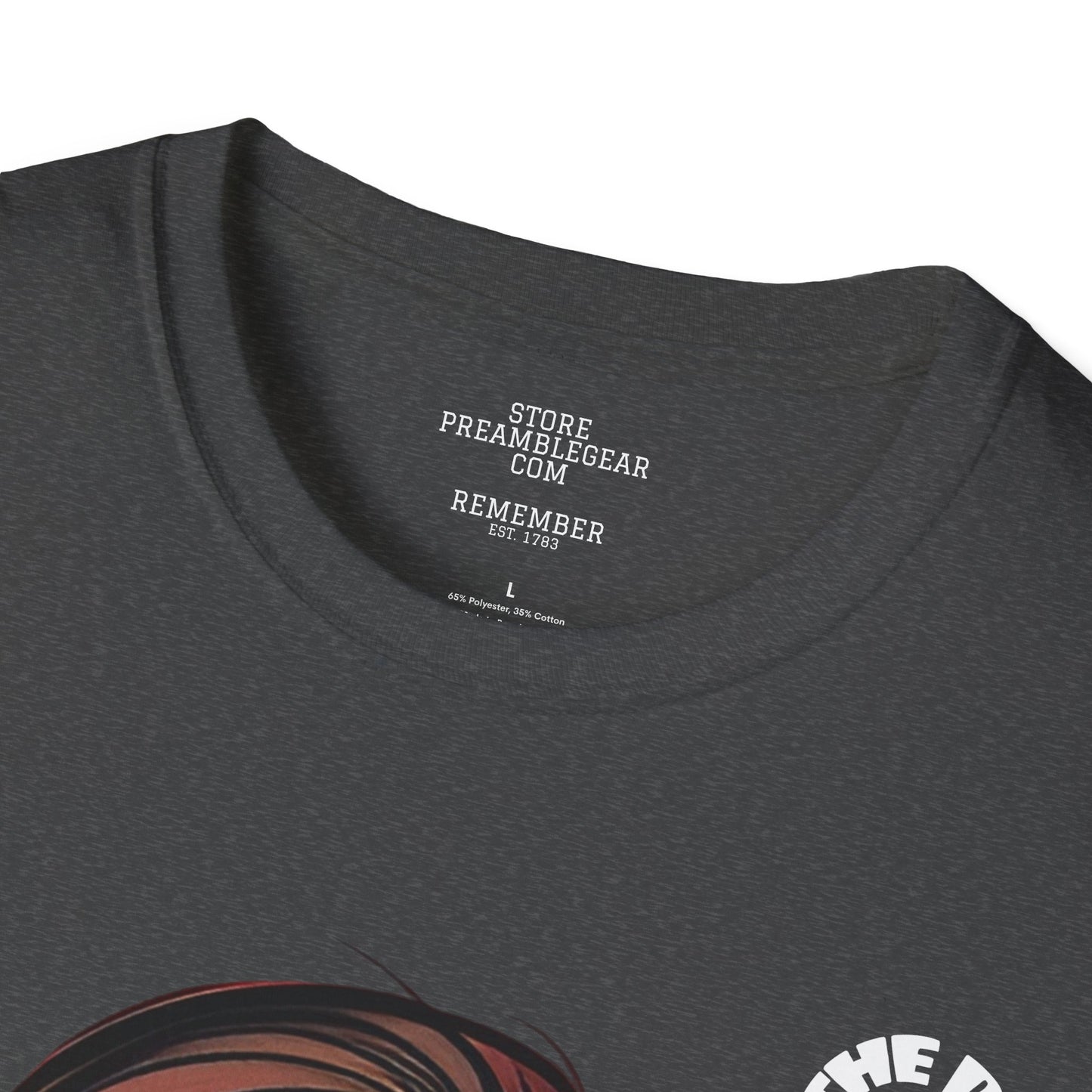 Samual Adams | REBEL | MASSACHUSETTS | T-shirt  - WE THE PEOPLE - REMEMBER