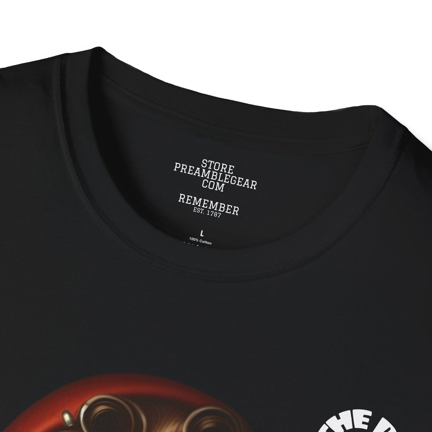 Patrick Henry | REBEL | T-shirt  - WE THE PEOPLE - REMEMBER