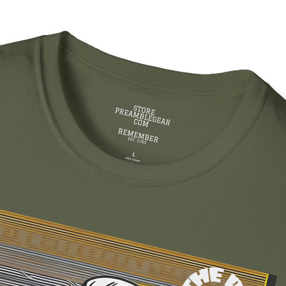 George Washington | FRAMER/FOUNDER/SIGNER #1/PRESIDENT | POP ART | T-shirt  - WE THE PEOPLE - REMEMBER