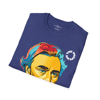 Patrick Henry | REBEL | POP ART | T-shirt  - WE THE PEOPLE - REMEMBER