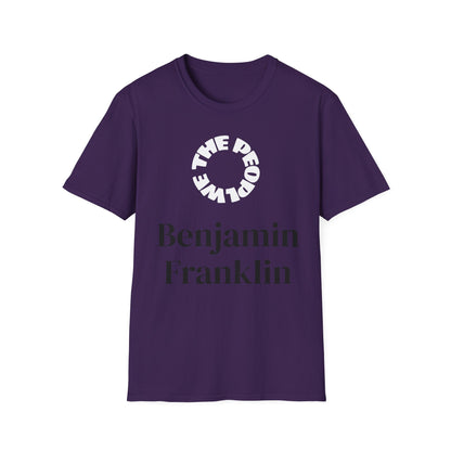 Benjamin Franklin | FRAMER/FOUNDER/SIGNER #12 - PENNSYLVANIA | Text-shirt  - WE THE PEOPLE - REMEMBER