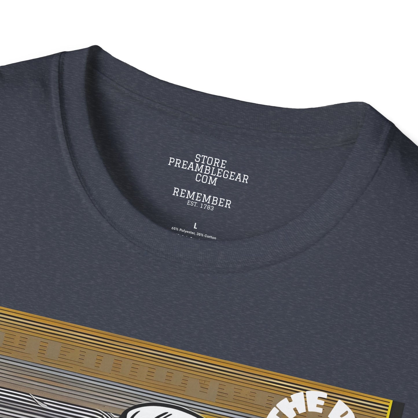 George Washington | FRAMER/FOUNDER/SIGNER #1/PRESIDENT | POP ART | T-shirt  - WE THE PEOPLE - REMEMBER