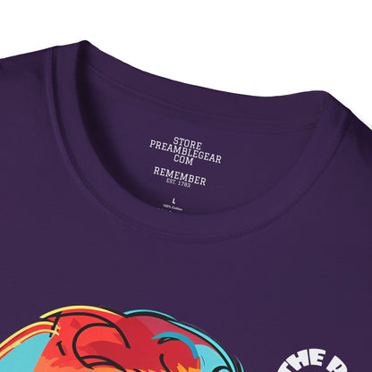 Patrick Henry | REBEL | POP ART | T-shirt  - WE THE PEOPLE - REMEMBER