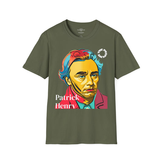 Patrick Henry | REBEL | POP ART | T-shirt  - WE THE PEOPLE - REMEMBER