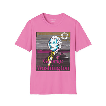 George Washington | FRAMER/FOUNDER/SIGNER #1/PRESIDENT | POP ART | T-shirt  - WE THE PEOPLE - REMEMBER