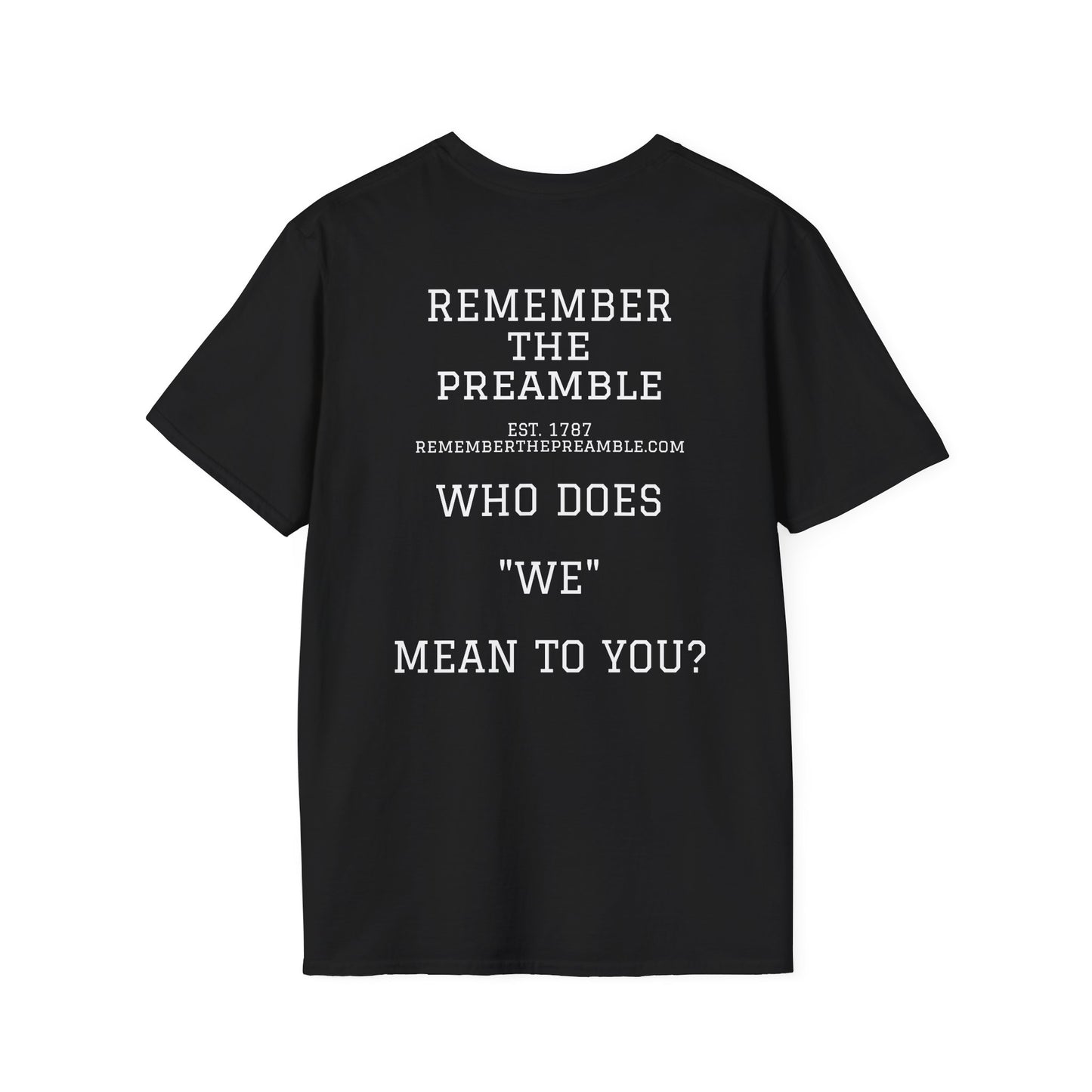 Gouvernour Morris | FRAMER/SIGNER #19 - PENNSYLVANIA | Text-shirt  - WE THE PEOPLE - REMEMBER