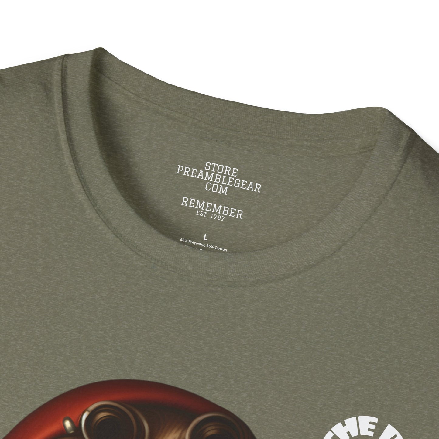 Patrick Henry | REBEL | T-shirt  - WE THE PEOPLE - REMEMBER