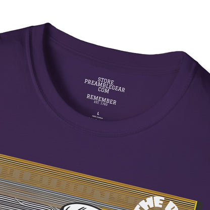 George Washington | FRAMER/FOUNDER/SIGNER #1/PRESIDENT | POP ART | T-shirt  - WE THE PEOPLE - REMEMBER