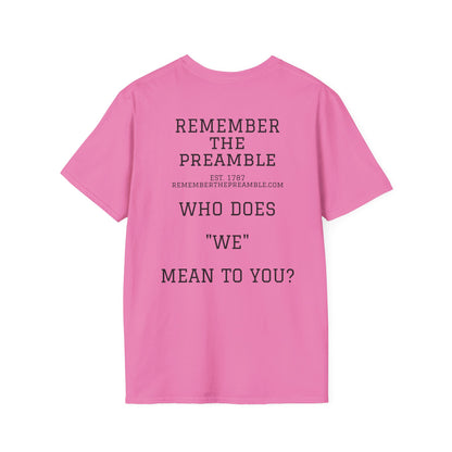 Benjamin Franklin | FRAMER/FOUNDER/SIGNER #12 - PENNSYLVANIA | Text-shirt  - WE THE PEOPLE - REMEMBER