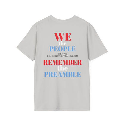 George Washington | FRAMER/FOUNDER/SIGNER #1/PRESIDENT | VIRGINIA | Text-shirt  - WE THE PEOPLE - REMEMBER