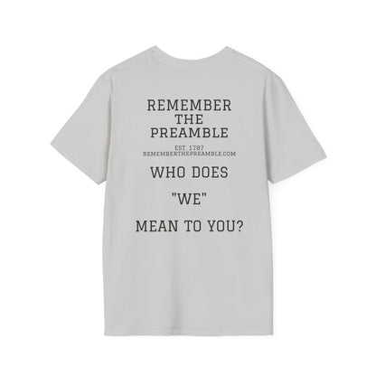 Gouvernour Morris | FRAMER/SIGNER #19 - PENNSYLVANIA | Text-shirt  - WE THE PEOPLE - REMEMBER