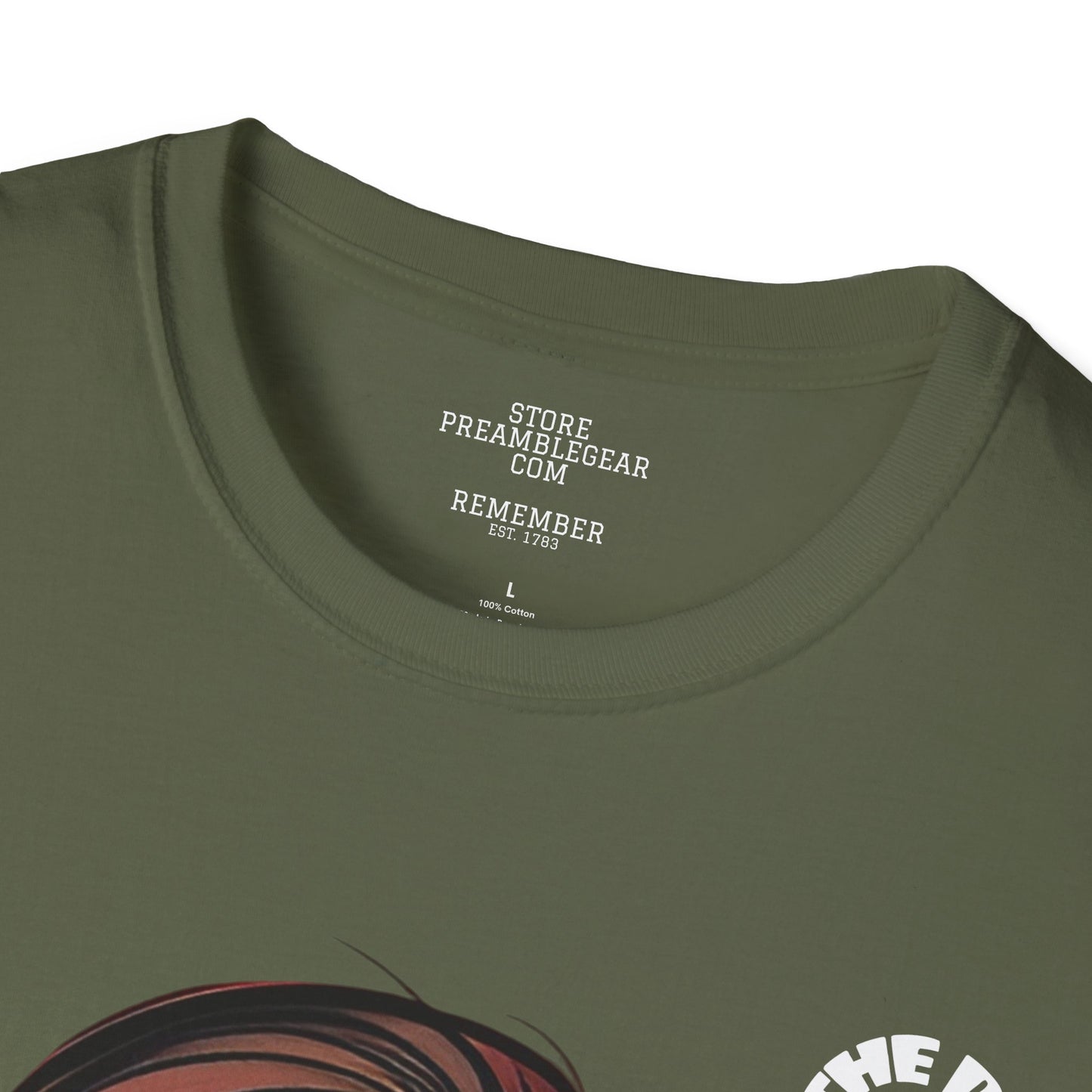 Samual Adams | REBEL | MASSACHUSETTS | T-shirt  - WE THE PEOPLE - REMEMBER