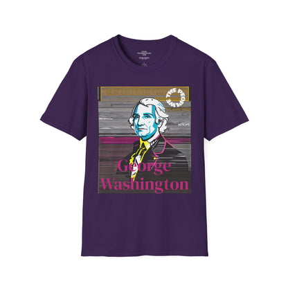 George Washington | FRAMER/FOUNDER/SIGNER #1/PRESIDENT | POP ART | T-shirt  - WE THE PEOPLE - REMEMBER