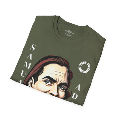 Samual Adams | REBEL | MASSACHUSETTS | T-shirt  - WE THE PEOPLE - REMEMBER