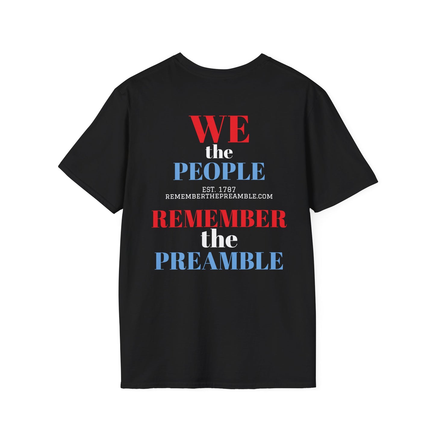 George Washington | FRAMER/FOUNDER/SIGNER #1/PRESIDENT | VIRGINIA | Text-shirt  - WE THE PEOPLE - REMEMBER