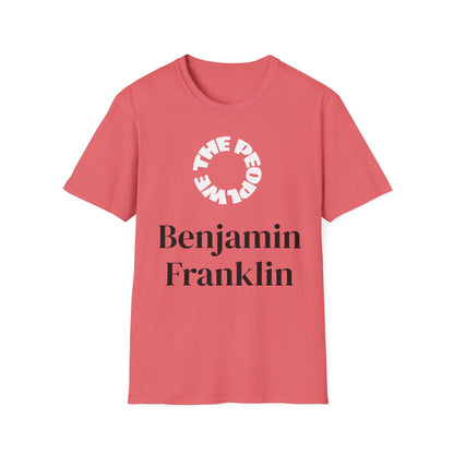 Benjamin Franklin | FRAMER/FOUNDER/SIGNER #12 - PENNSYLVANIA | Text-shirt  - WE THE PEOPLE - REMEMBER