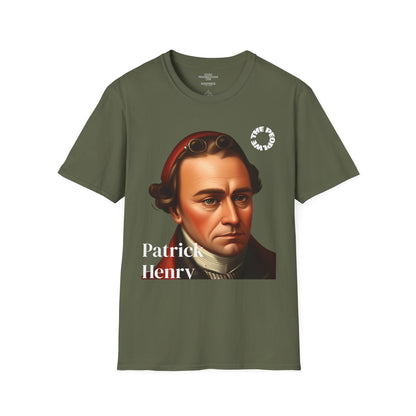 Patrick Henry | REBEL | T-shirt  - WE THE PEOPLE - REMEMBER
