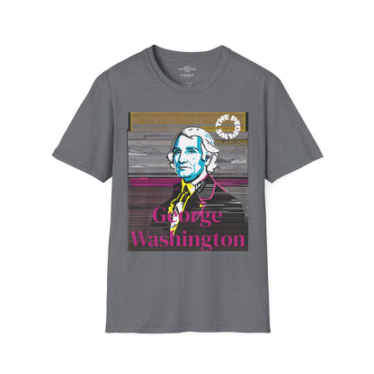 George Washington | FRAMER/FOUNDER/SIGNER #1/PRESIDENT | POP ART | T-shirt  - WE THE PEOPLE - REMEMBER