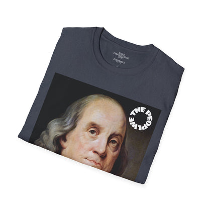 Benjamin Franklin | FRAMER/FOUNDER | PENNSYLVANIA |T-shirt  - WE THE PEOPLE - REMEMBER