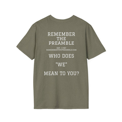 Gouvernour Morris | FRAMER/SIGNER #19 - PENNSYLVANIA | Text-shirt  - WE THE PEOPLE - REMEMBER