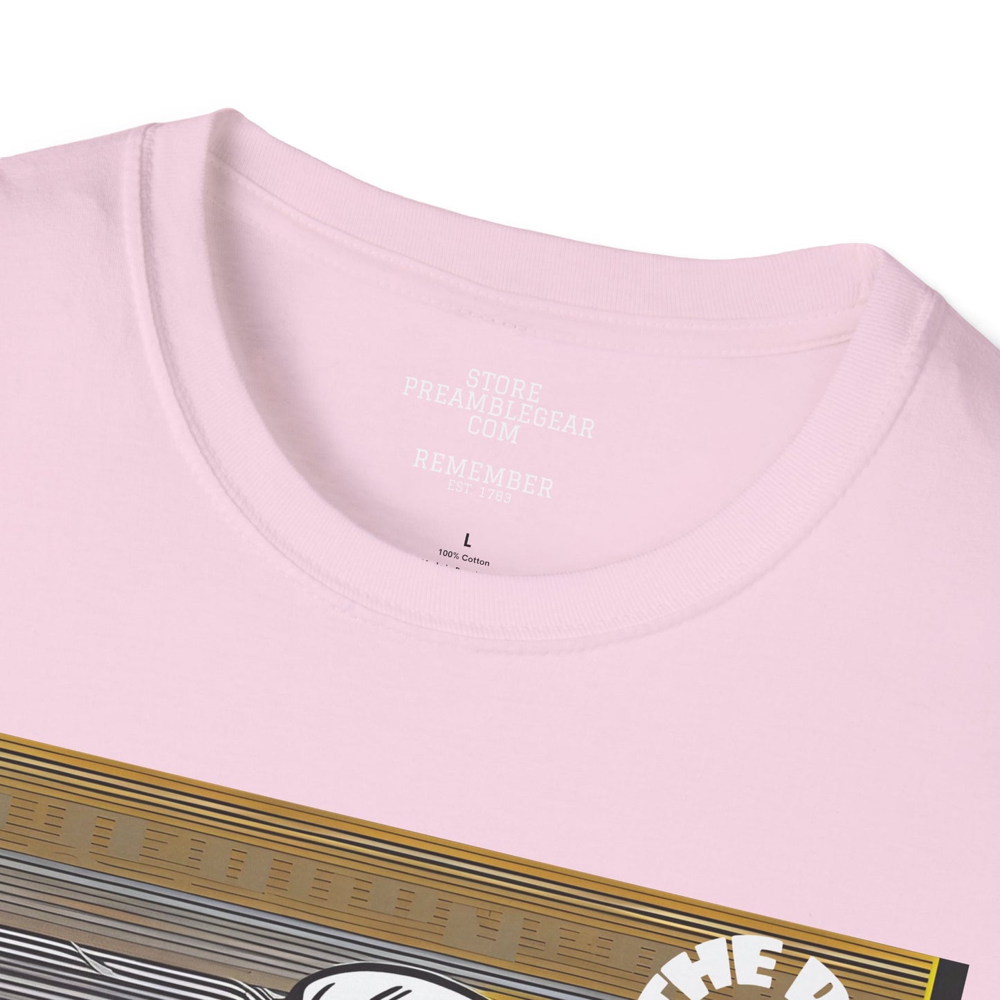 George Washington | FRAMER/FOUNDER/SIGNER #1/PRESIDENT | POP ART | T-shirt  - WE THE PEOPLE - REMEMBER