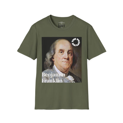 Benjamin Franklin | FRAMER/FOUNDER | PENNSYLVANIA |T-shirt  - WE THE PEOPLE - REMEMBER