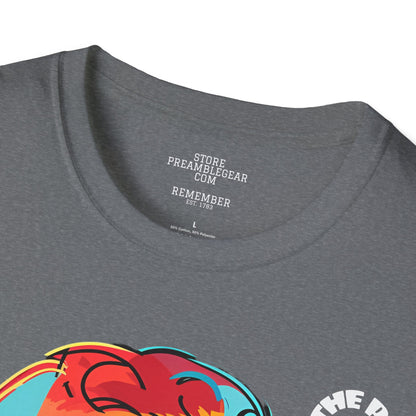 Patrick Henry | REBEL | POP ART | T-shirt  - WE THE PEOPLE - REMEMBER