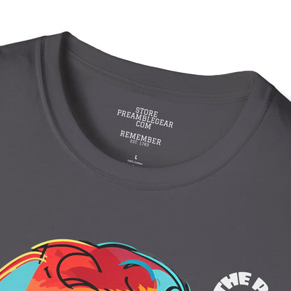 Patrick Henry | REBEL | POP ART | T-shirt  - WE THE PEOPLE - REMEMBER