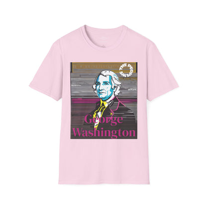 George Washington | FRAMER/FOUNDER/SIGNER #1/PRESIDENT | POP ART | T-shirt  - WE THE PEOPLE - REMEMBER