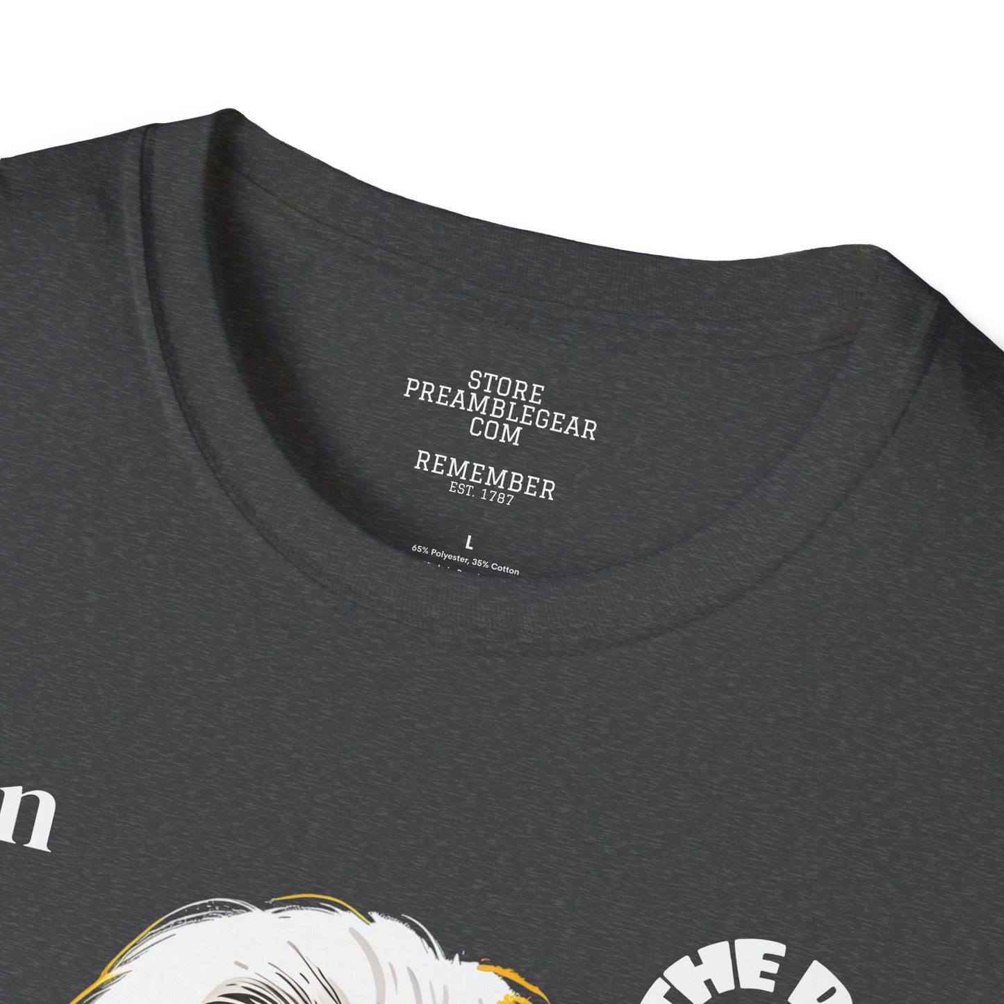 John Dickinson | SIGNER #21*  - Proxy via John Read | DELEWARE | POP ART |T-shirt  - WE THE PEOPLE - REMEMBER