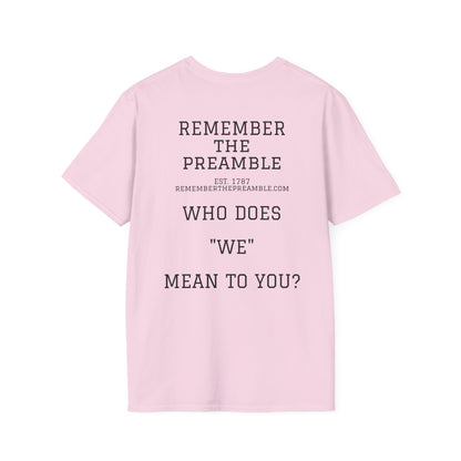 Benjamin Franklin | FRAMER/FOUNDER/SIGNER #12 - PENNSYLVANIA | Text-shirt  - WE THE PEOPLE - REMEMBER