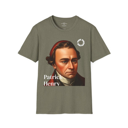 Patrick Henry | REBEL | T-shirt  - WE THE PEOPLE - REMEMBER