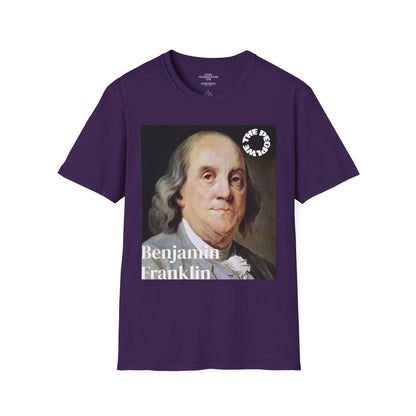 Benjamin Franklin | FRAMER/FOUNDER | PENNSYLVANIA |T-shirt  - WE THE PEOPLE - REMEMBER