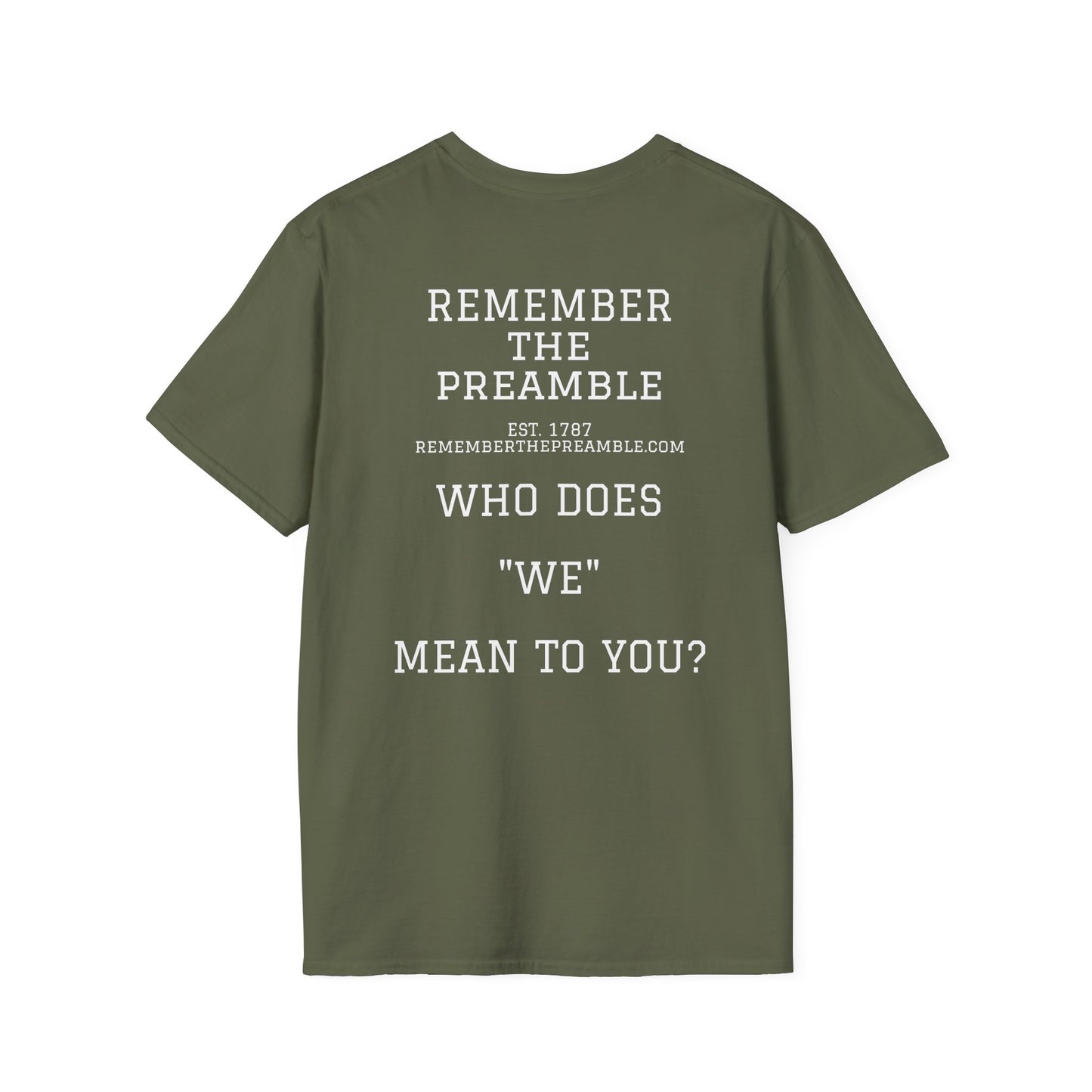 Gouvernour Morris | FRAMER/SIGNER #19 - PENNSYLVANIA | Text-shirt  - WE THE PEOPLE - REMEMBER