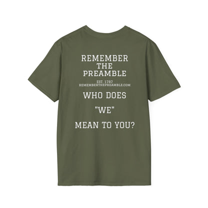 Gouvernour Morris | FRAMER/SIGNER #19 - PENNSYLVANIA | Text-shirt  - WE THE PEOPLE - REMEMBER