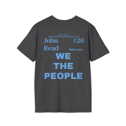 John Read | SIGNER #20 | DELEWARE | POP ART | T-shirt  - WE THE PEOPLE - REMEMBER