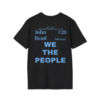 John Read | SIGNER #20 | DELEWARE | POP ART | T-shirt  - WE THE PEOPLE - REMEMBER