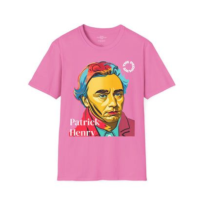 Patrick Henry | REBEL | POP ART | T-shirt  - WE THE PEOPLE - REMEMBER