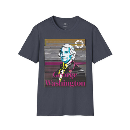 George Washington | FRAMER/FOUNDER/SIGNER #1/PRESIDENT | POP ART | T-shirt  - WE THE PEOPLE - REMEMBER