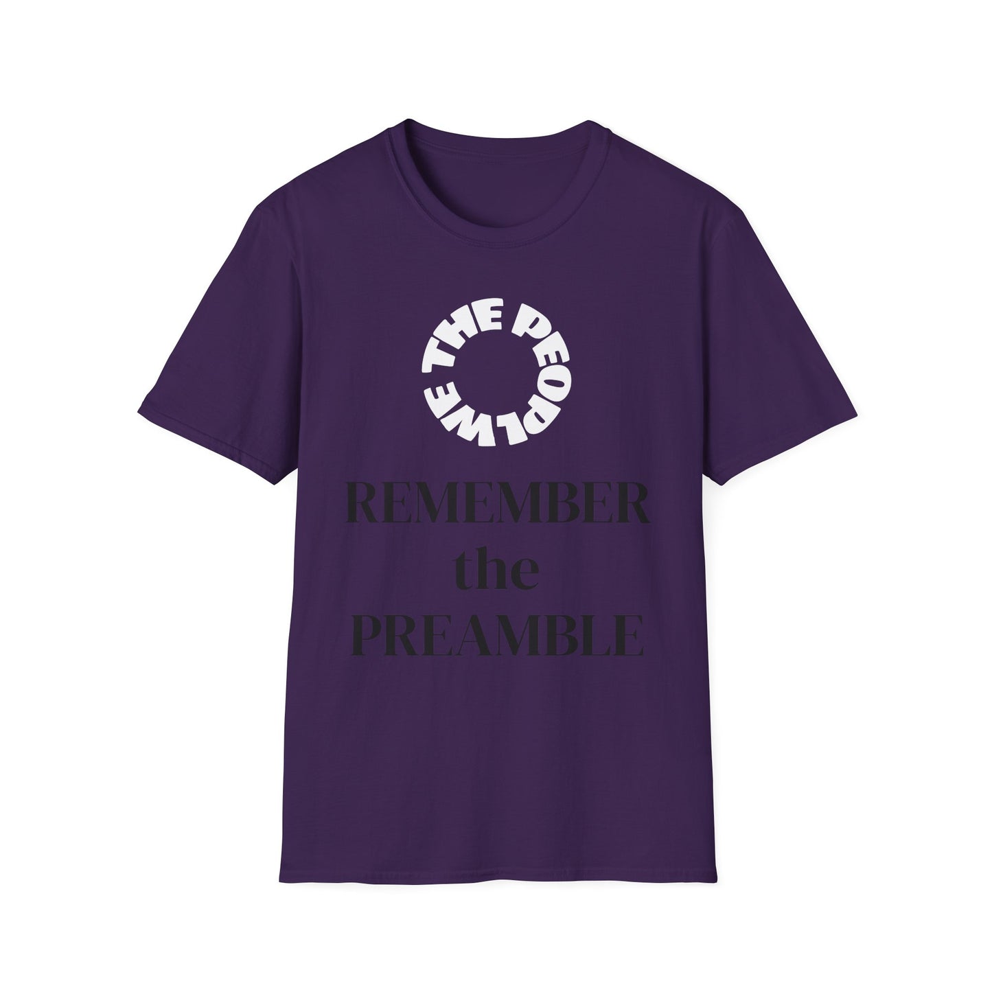 WE THE PEOPLE - REMEMBER THE PREAMBLE - T-Shirt